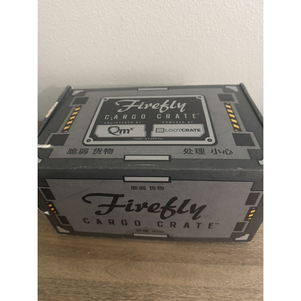 New Loot Crate #3 QMX Firefly Cargo Crate ZOE August 2016 Crate